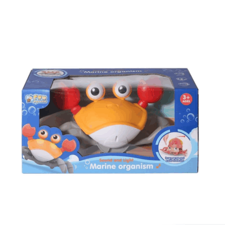 Çocuk QC 1Y Sesli Işıklı Sensörlü Şarjlı Yengeç -HalitCan Oyuncak