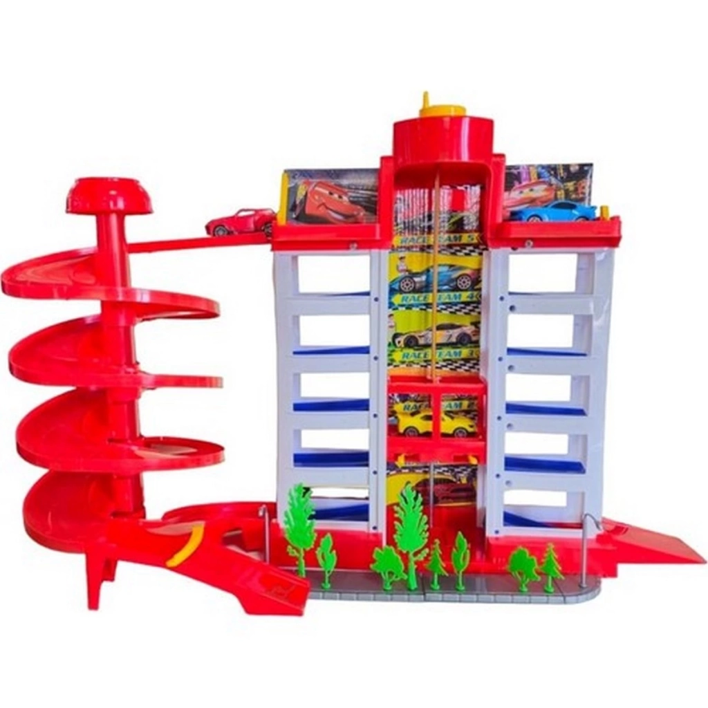 Racer 3 Asansörlü Garaj Seti - Görsel 2
