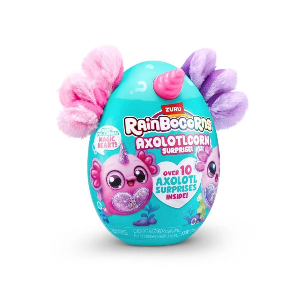 Eğitici Oyuncak RAR35000 Rainbocorn Axolotlcorn Sürpriz Peluş - Görsel 5