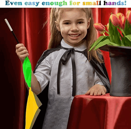 Çocuk   Renk Değiştiren Sihirli Mendil Sihirbazlık Oyunu