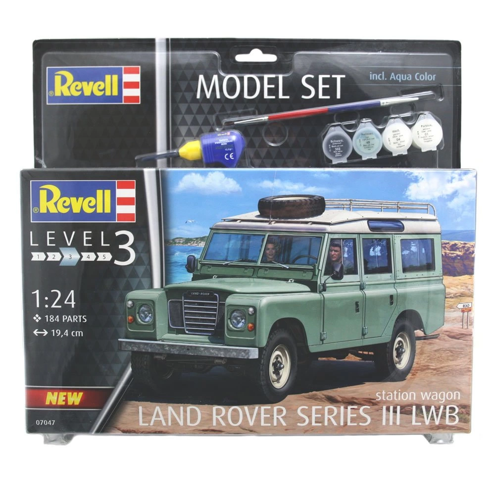 Revell 1:24 Land Rover III Model Seti 67047 - Görsel 3