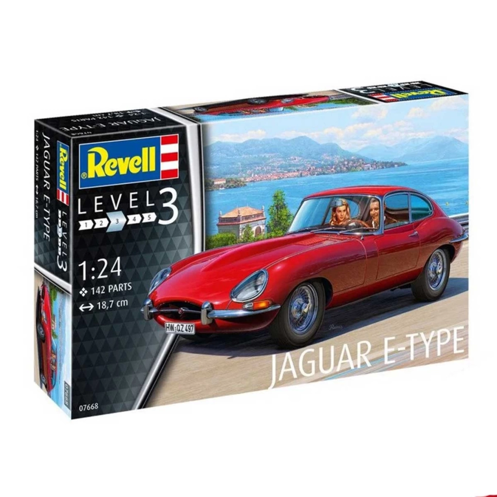 Revell Jaguar E-Type (Coupé) - Görsel 2