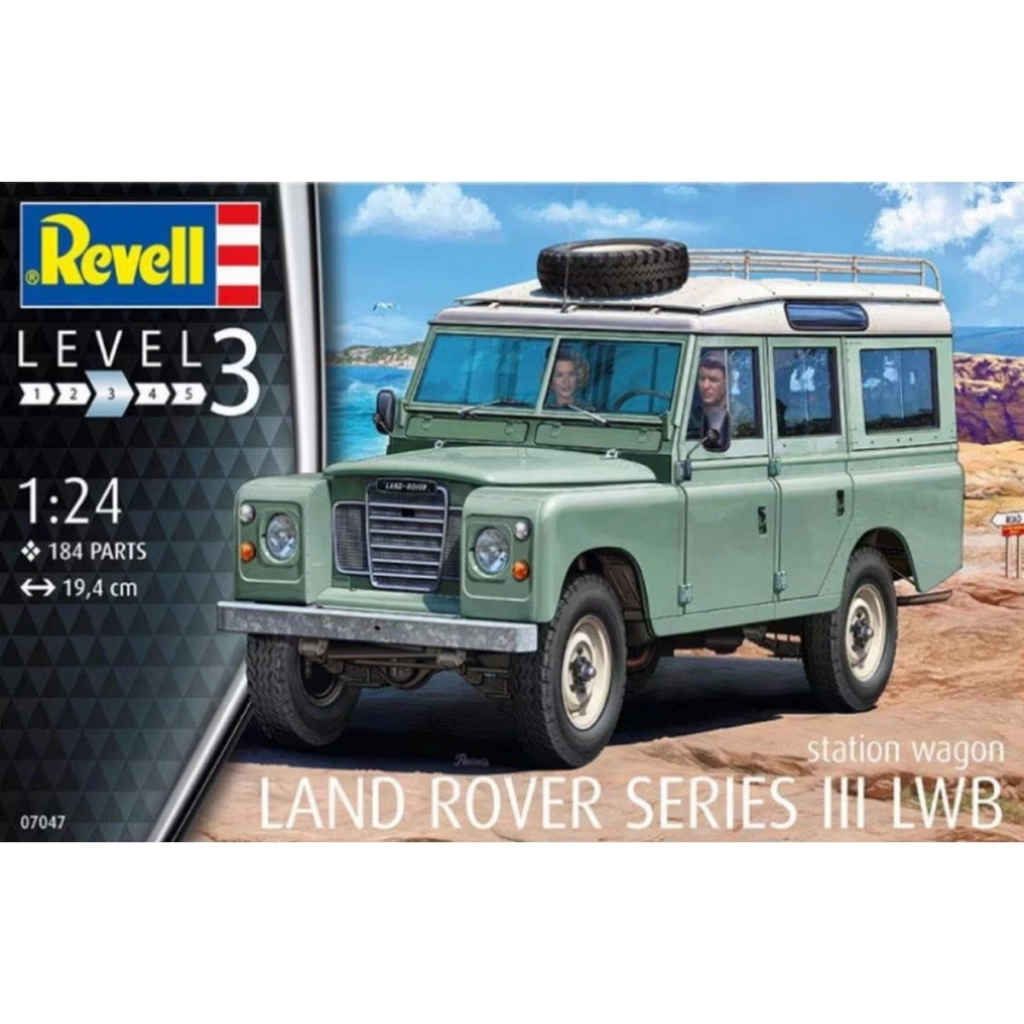 Revell Land Rover Series III LWB statio - Görsel 2