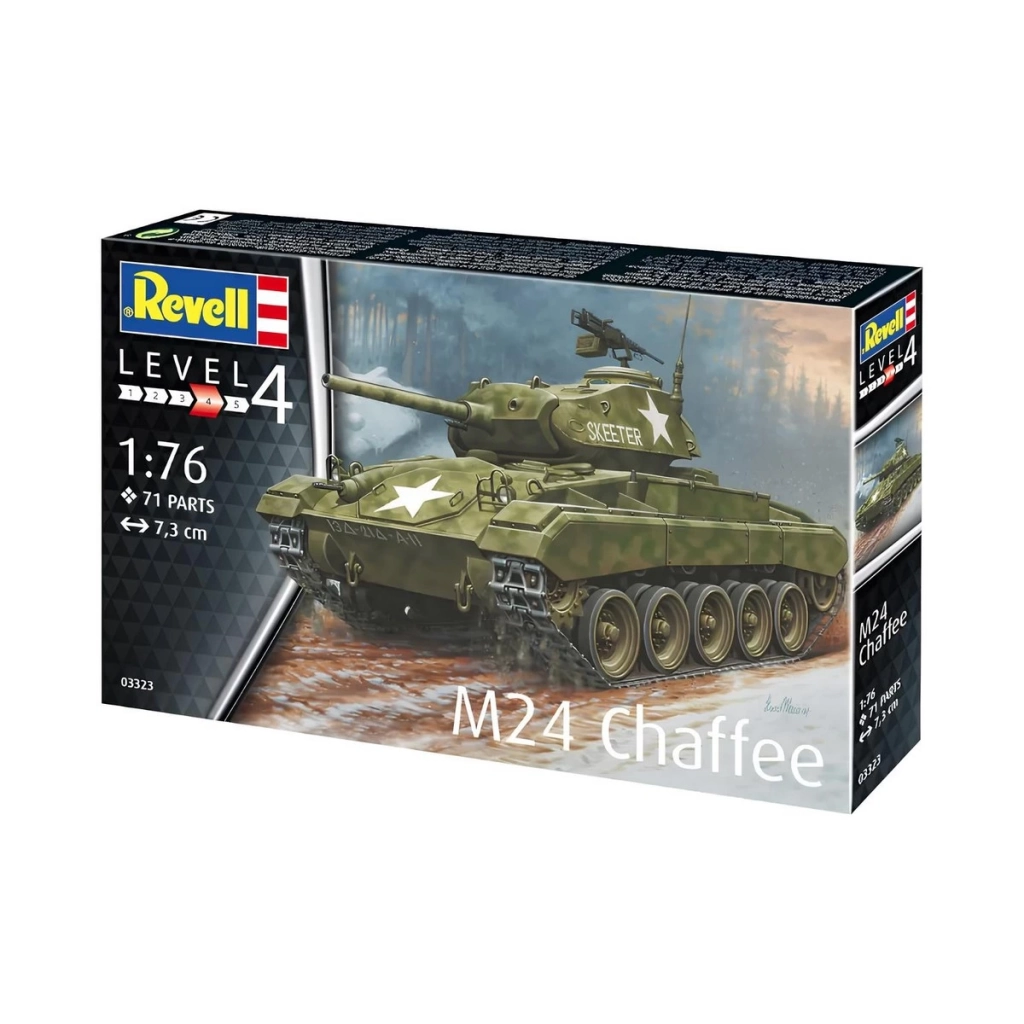 Revell M24 Chaffee - Görsel 2