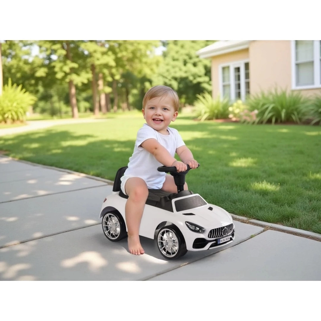 Eğitici Oyuncak Ride on Car Beyaz - Görsel 3