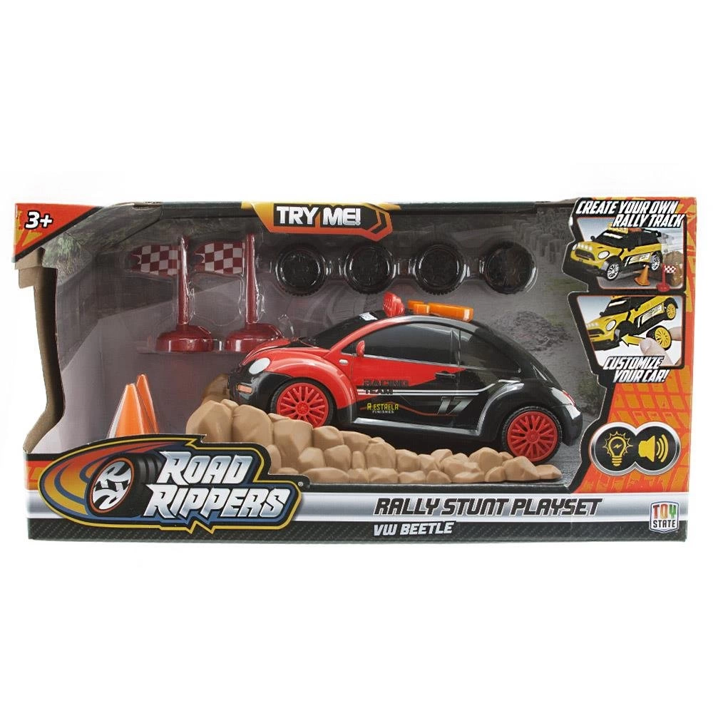 Road Rippers Sesli Işıklı Platformlu Oyuncak Araba - Görsel 4