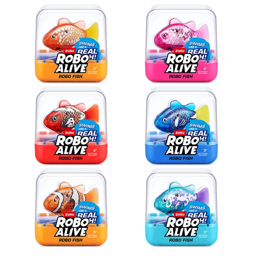 Hareketli Balık Oyuncak Gerçekçi Yüzme ve Su İçin Eğlenceli Set - Görsel 3