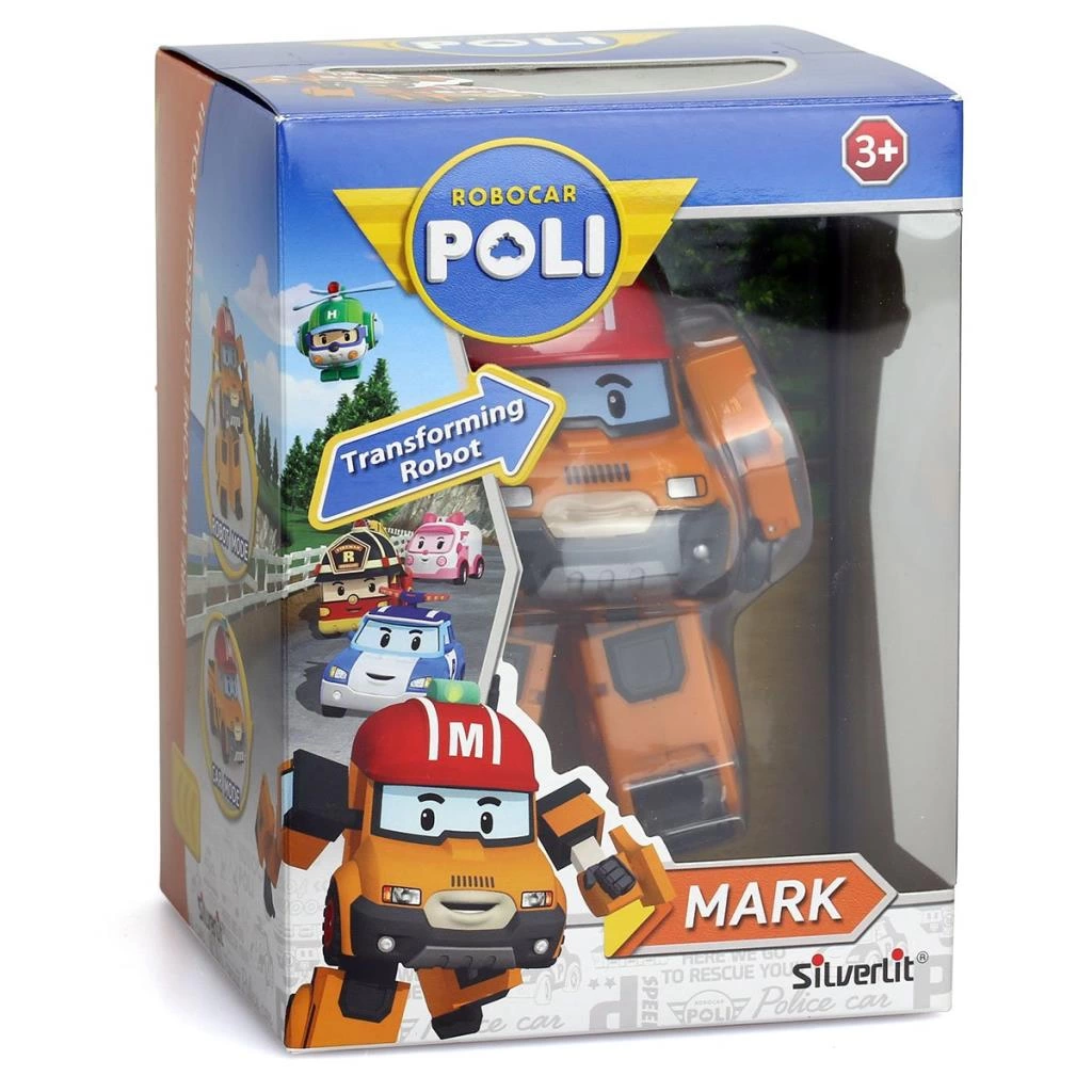 Robocar Poli Hareketli Figür Mark - Görsel 5