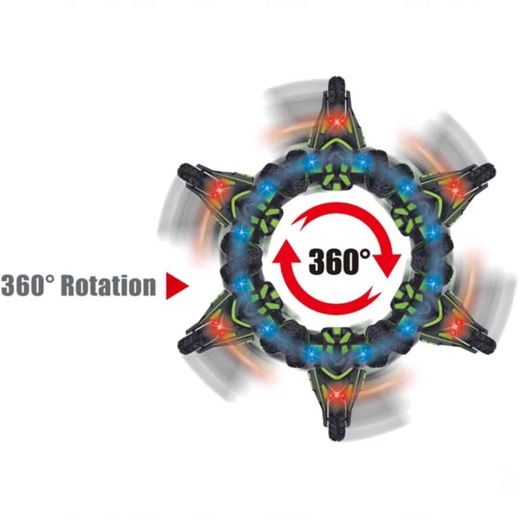 Roll Stunt 3 Teker Şarjlı Kumandalı Akrobat Araba - Görsel 5