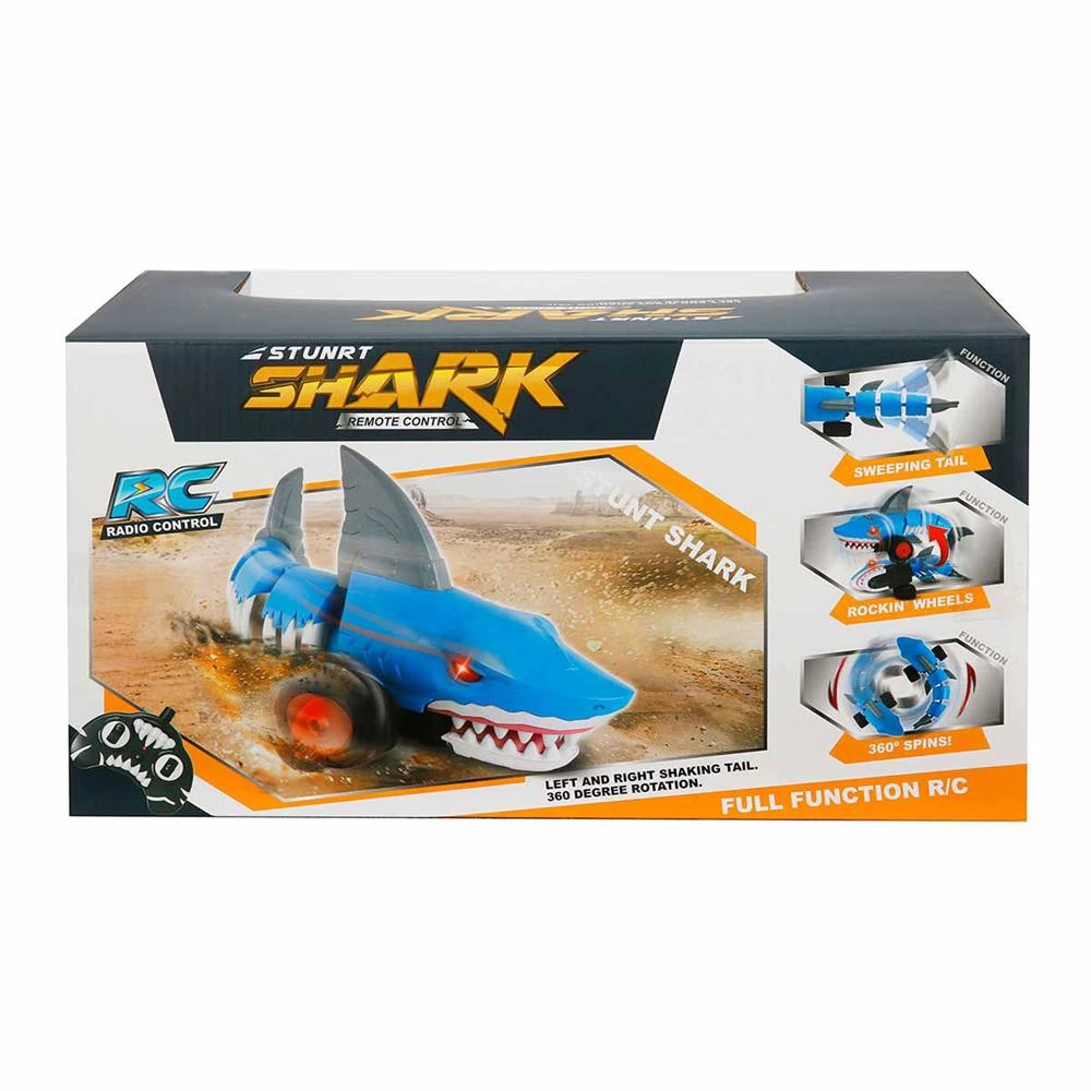 Stunt 360 Derece Dönen Uzaktan Kumandalı Köpek Balığı Çocuklar İçin Eğitici Robot Balık - Görsel 2