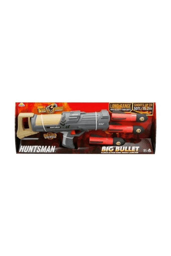 Çocuk S00091944  BİG BULLET SÜNGER FÜZE ATAN 3 MERMİLİ