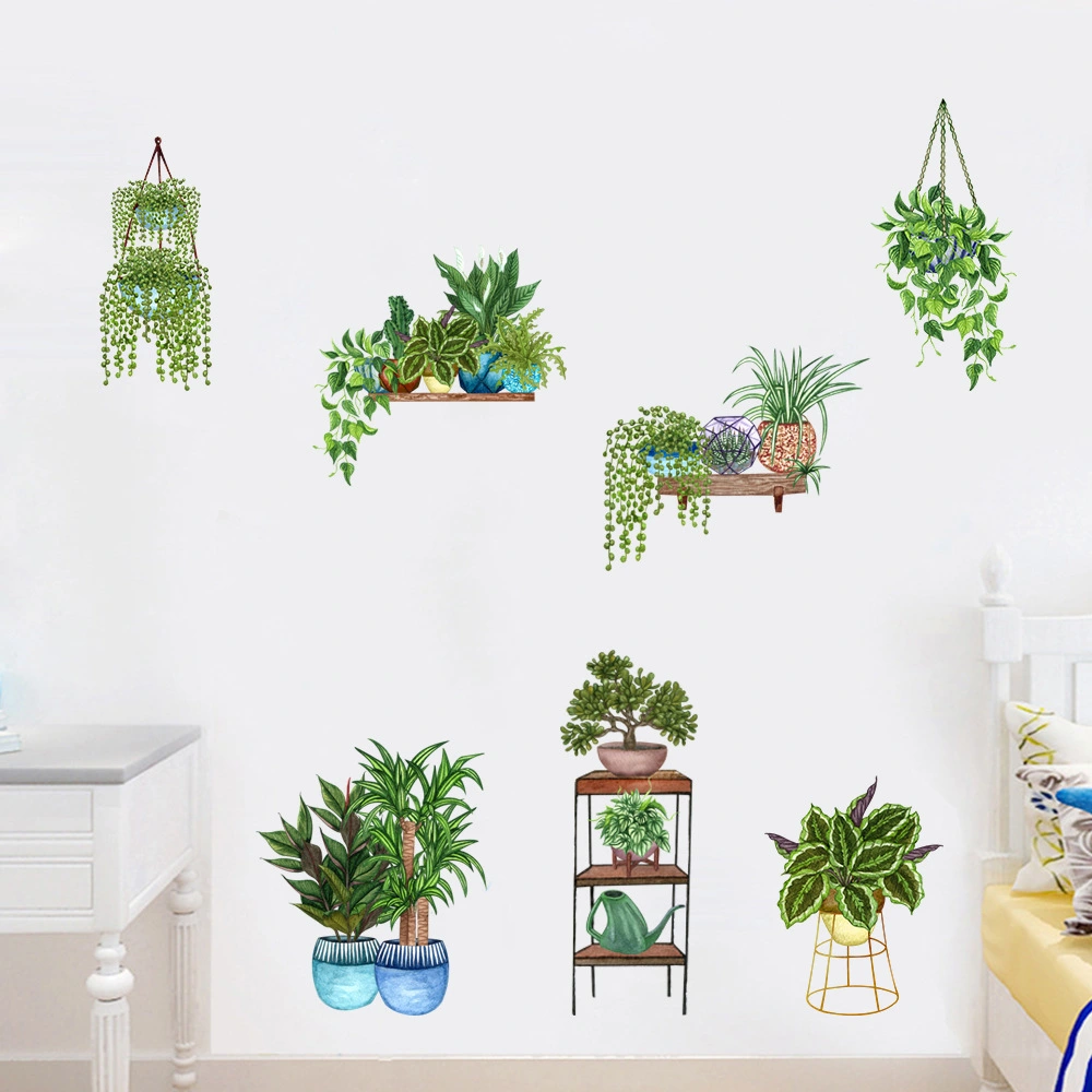 Eğitici Oyuncak Saksılı Çiçek Tasarımlı Yapışkanlı Sticker MC-480D - Görsel 4