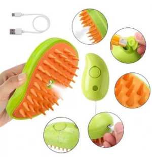 Eğitici Oyuncak Şarjlı Soğuk Buharlı Kedi Köpek Fırçası Tarağı