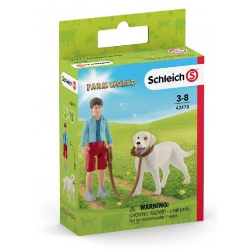 Schleich Labrador ile Yürüyüş Figür Oyuncak - Görsel 2