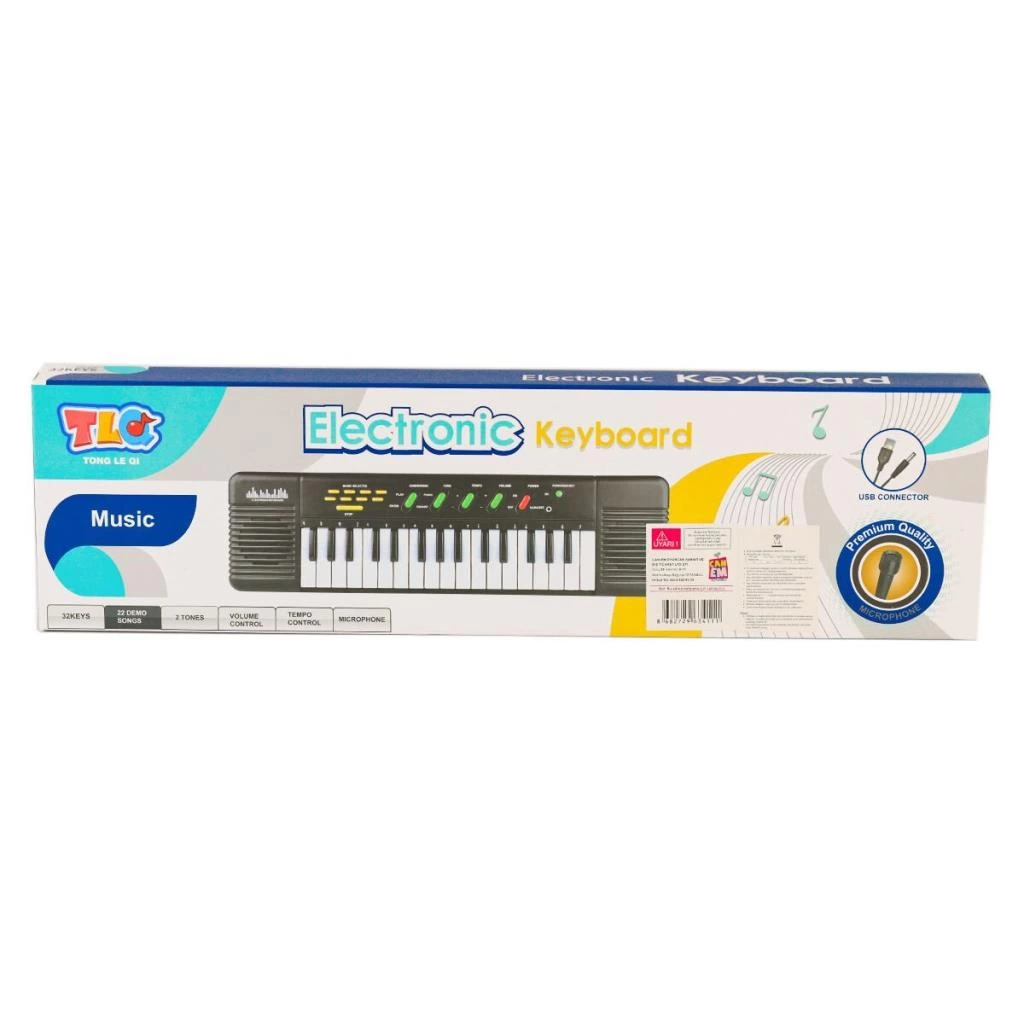 Çocuk Eğitici Gelişim SD-331 BY Şarjlı Mikrofonlu Org - Görsel 3