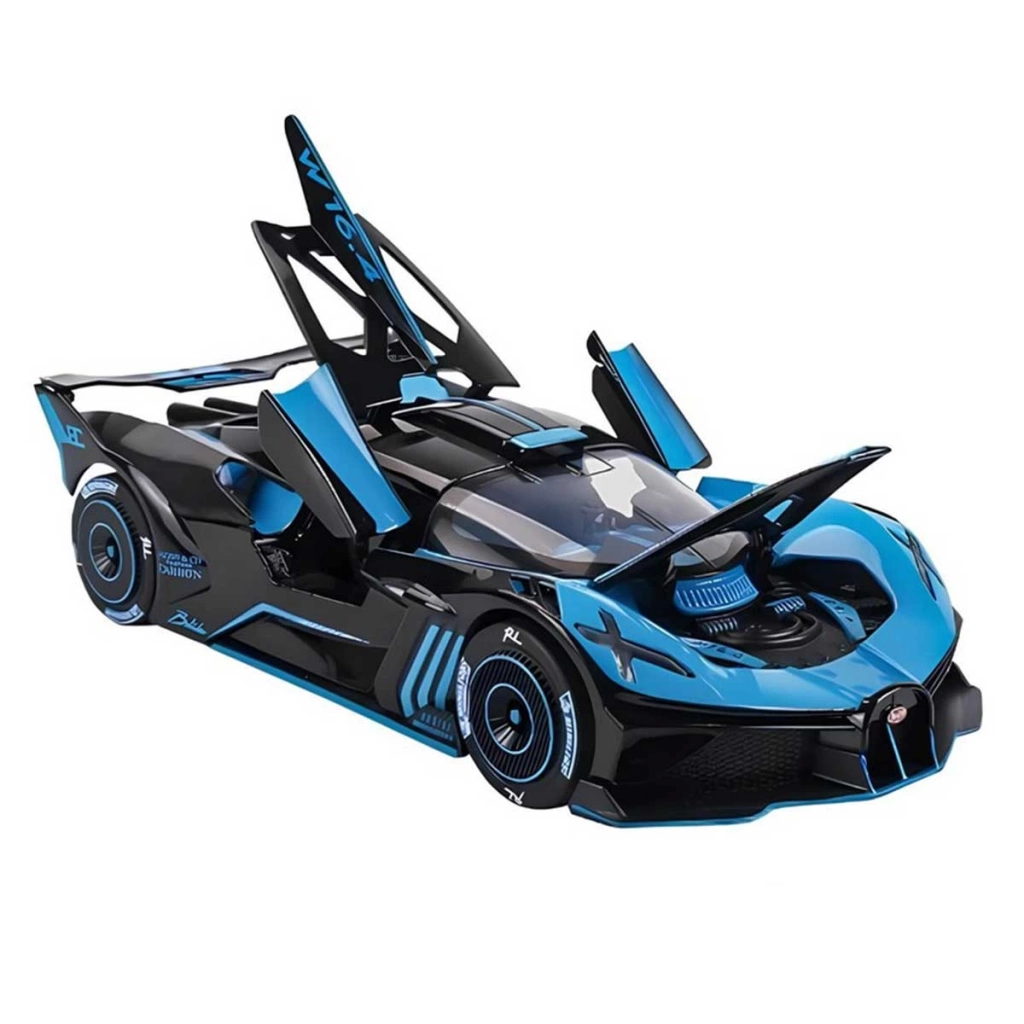 Çocuk Şeffaf Kutuda Metal Lamborjini Araba - Görsel 2