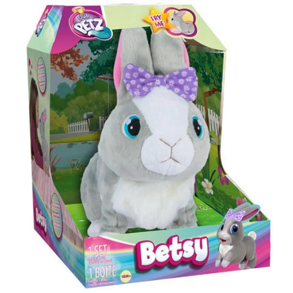 Sesli ve Hareketli Peluş Tavşan Betsy - Görsel 3