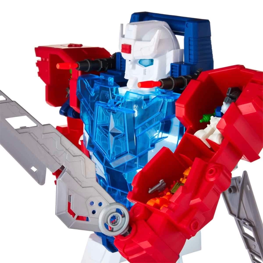 Eğitici Oyuncak Sesli ve Işıklı Exobot Mega Morph Taşıyıcı Robot 54 cm - Görsel 3