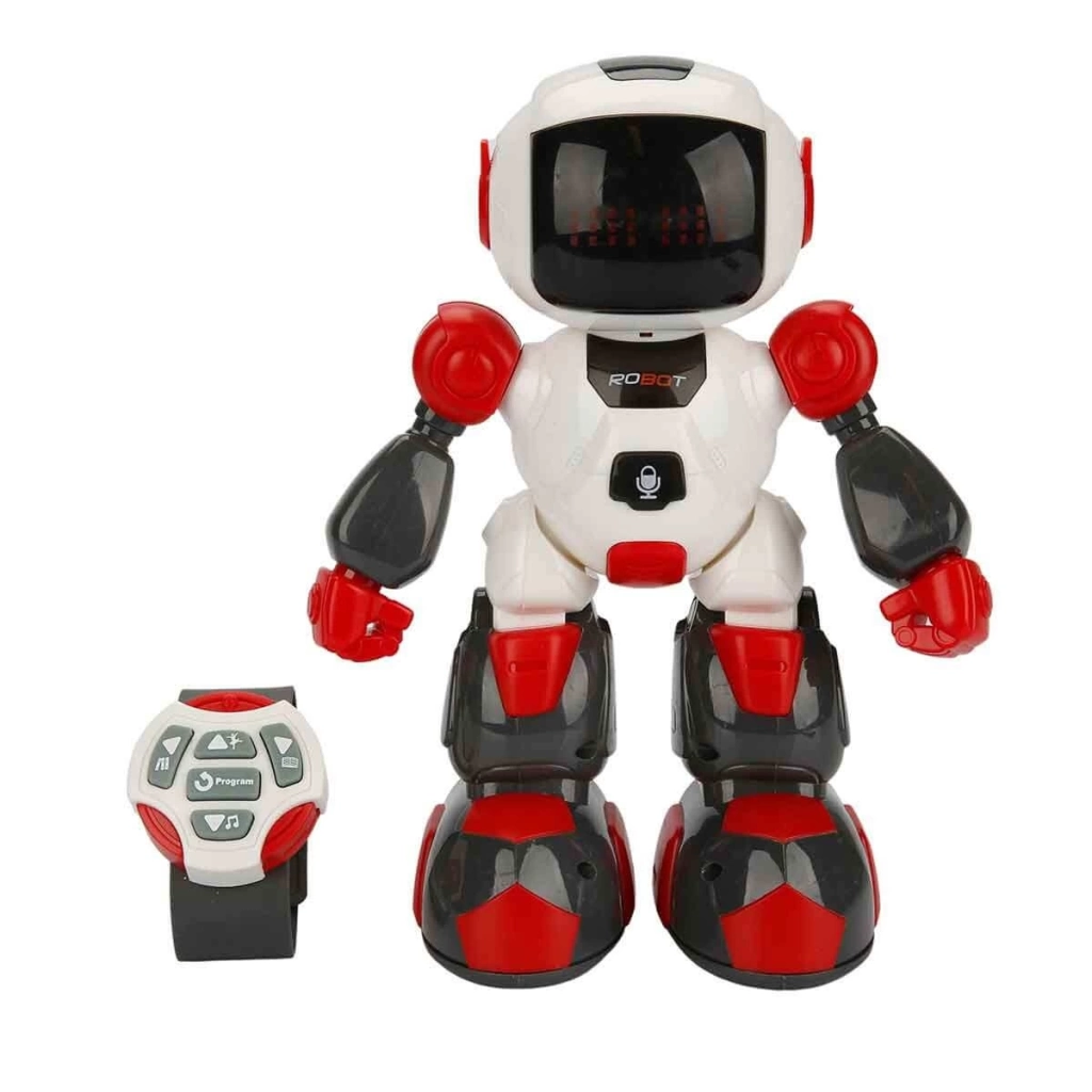 Eğitici Oyuncak Sesli ve Işıklı Uzaktan Kumandalı Programlanabilir Robot - Görsel 3