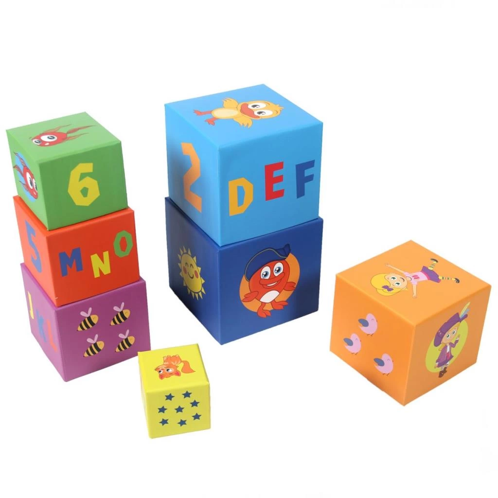 Çocuk Sevimli Dostlar Eğitici Denge Kule Oyunu - Görsel 2