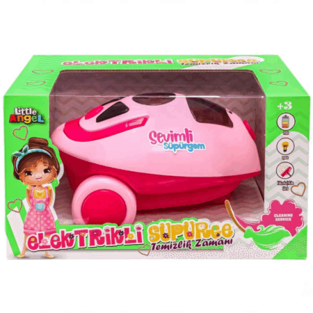Çocuk Sevimli Süpürgem Pilli Elektrik Süpürgesi
