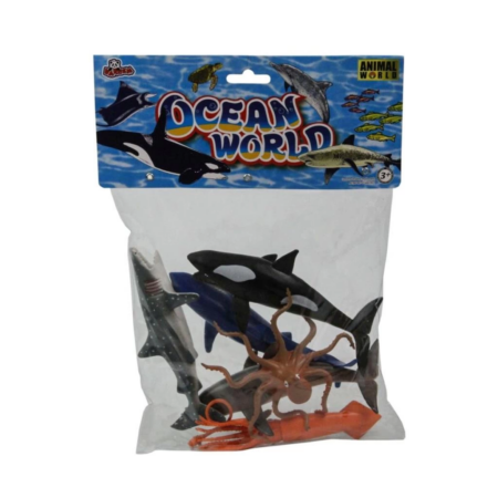 Eğitici Oyuncak  SH-Vardem 6 Parça 5 inch  Çiftlik, Dinozor,Vahşi Orman ve Deniz Hayvanları Hayvan Seti