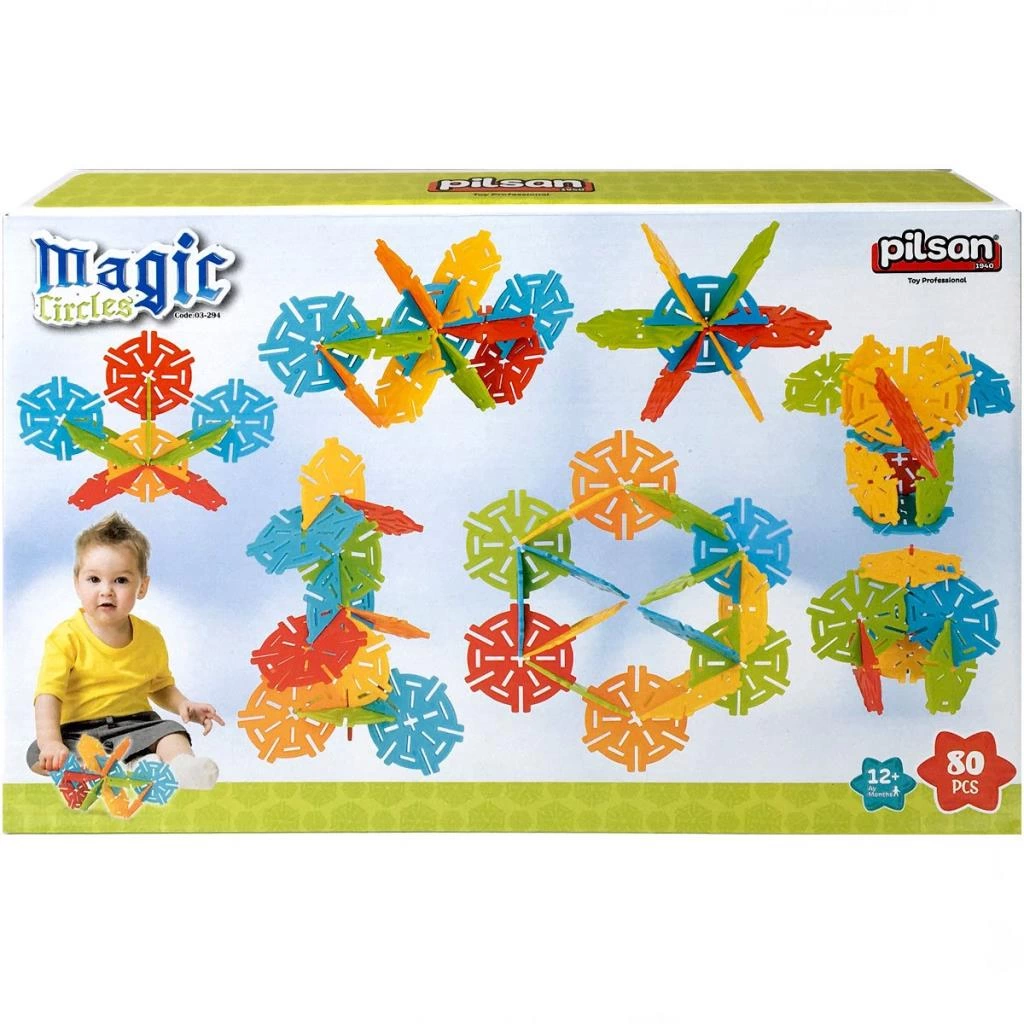 Sihirli Daireler 80 Parça - Görsel 5