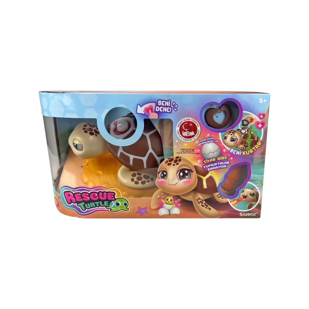 Çocuk Silverlit Rescue Deniz Kaplumbağası Kahverengi 54385 - Görsel 4