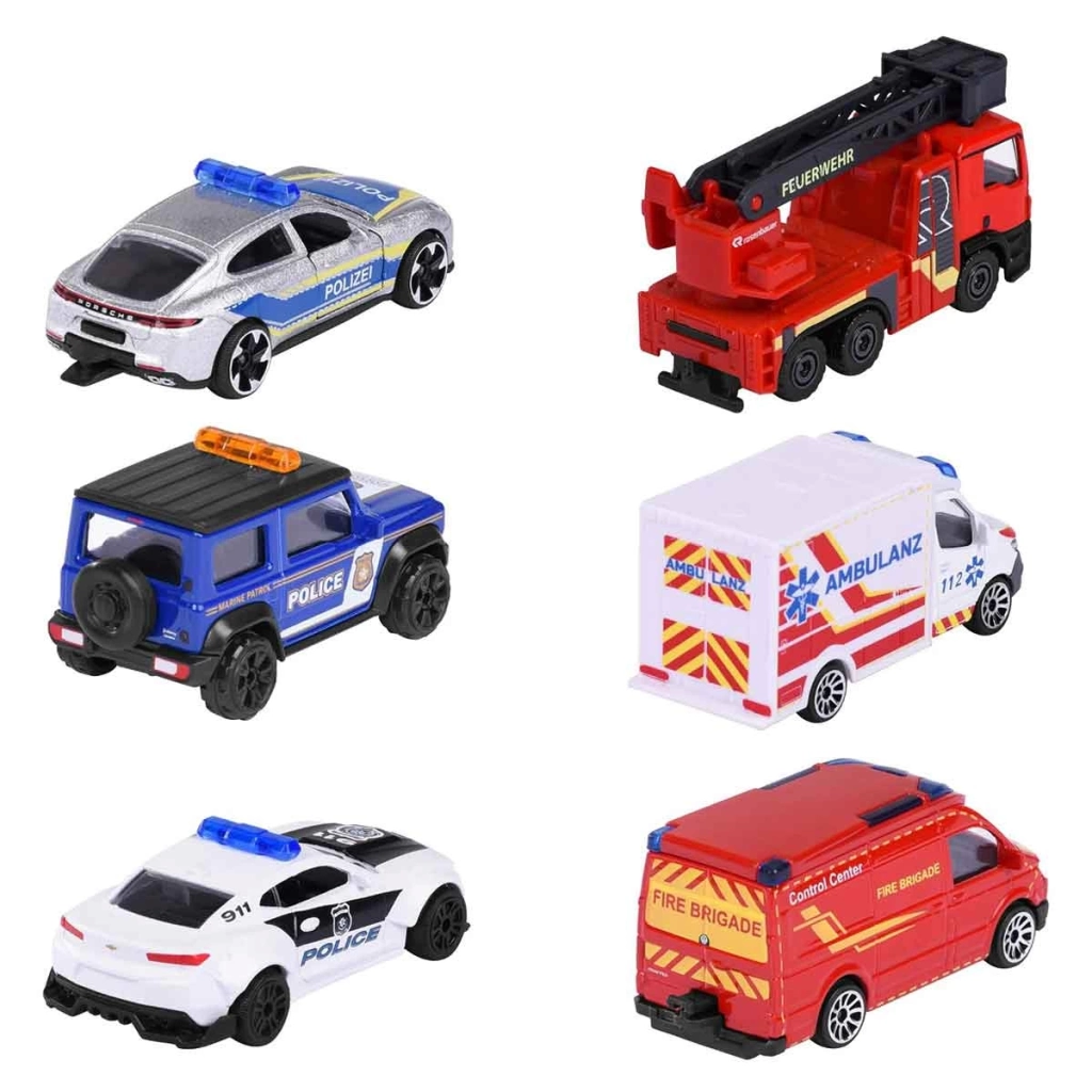 Simba Majorette SOS Kurtarma Araçları 7,5 cm 212057181038 - Görsel 2