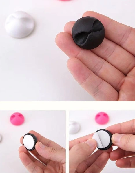 Eğitici Oyuncak Siyah Beyaz Kablo Sabitleme Klipsi 10 lu - Görsel 3