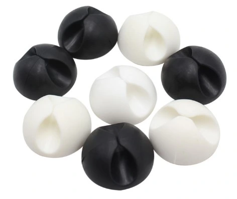 Eğitici Oyuncak Siyah Beyaz Kablo Sabitleme Klipsi 10 lu - Görsel 4