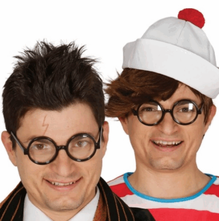 Çocuk SiyahÇerçeveliNumarasızCamlıÖğrenciŞakaGözlüğü1Adet