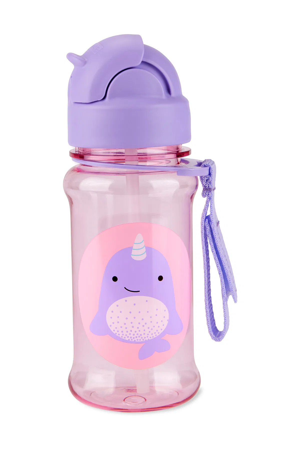 Eğitici Oyuncak Skip Hop Pipetli Tritan Suluk Narwhal - Görsel 2