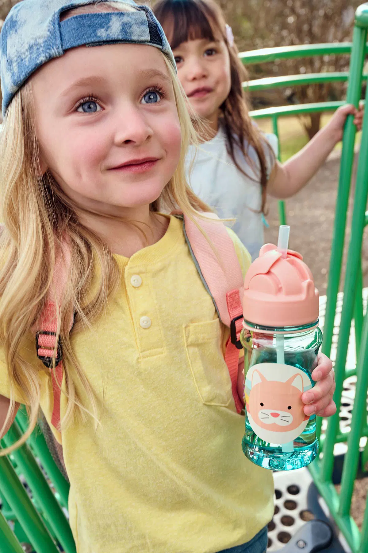 Eğitici Oyuncak Skip Hop Pipetli Tritan Suluk Narwhal - Görsel 4