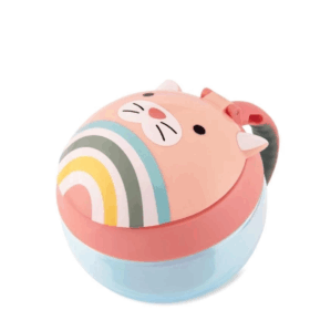 Skip Hop Zoo Çerez Kabı Kedi, Şık ve Sevimli Çocuklar İçin Çerez Kabı