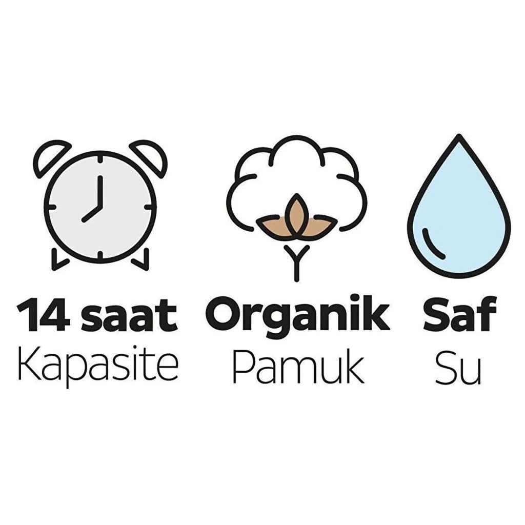 Çocuk Sleepy Bio Natural Bebek Bezi Gross Paket 5 Beden 100 Adet - Görsel 2