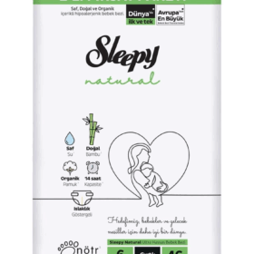 SleepyNaturalBebekBezi2'LiFırsatPaketi6Beden15-25Kg46Adet