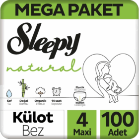 SleepyNaturalKülotBezMegaPaket4Beden7-14Kg100Adet