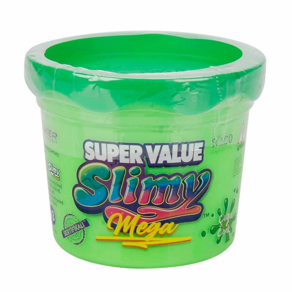 Mega Super Value Slime Büyük Boy Eğlenceli Oyun Jeli - Görsel 3