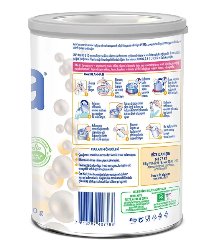 Eğitici Oyuncak SMA Comfort 3 Devam Sütü 1-3 Yaş 400 Gr - Görsel 2