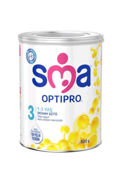 Çocuk SMA Optipro Probiyotik 3 Bebek Devam Sütü 1-3 Yaş 800 Gr