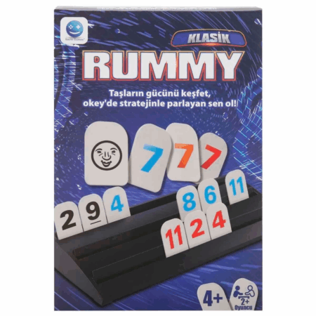 Çocuk Smile Games Klasik Rummy Kutu Oyunu S00004595