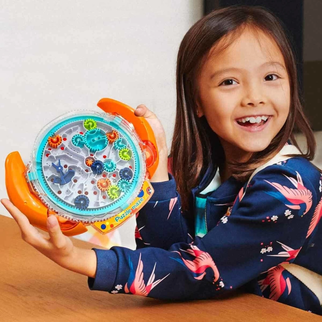 Çocuk Gelişim Labirent Disk Zeka Oyunu Eğlenceli Strateji Aktivitesi - Görsel 3