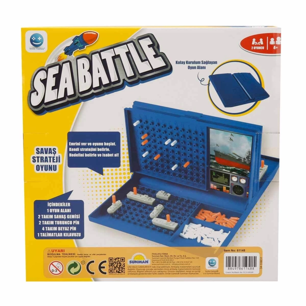 Smile Games Sea Battle Savaş Strateji Oyunu - Görsel 2