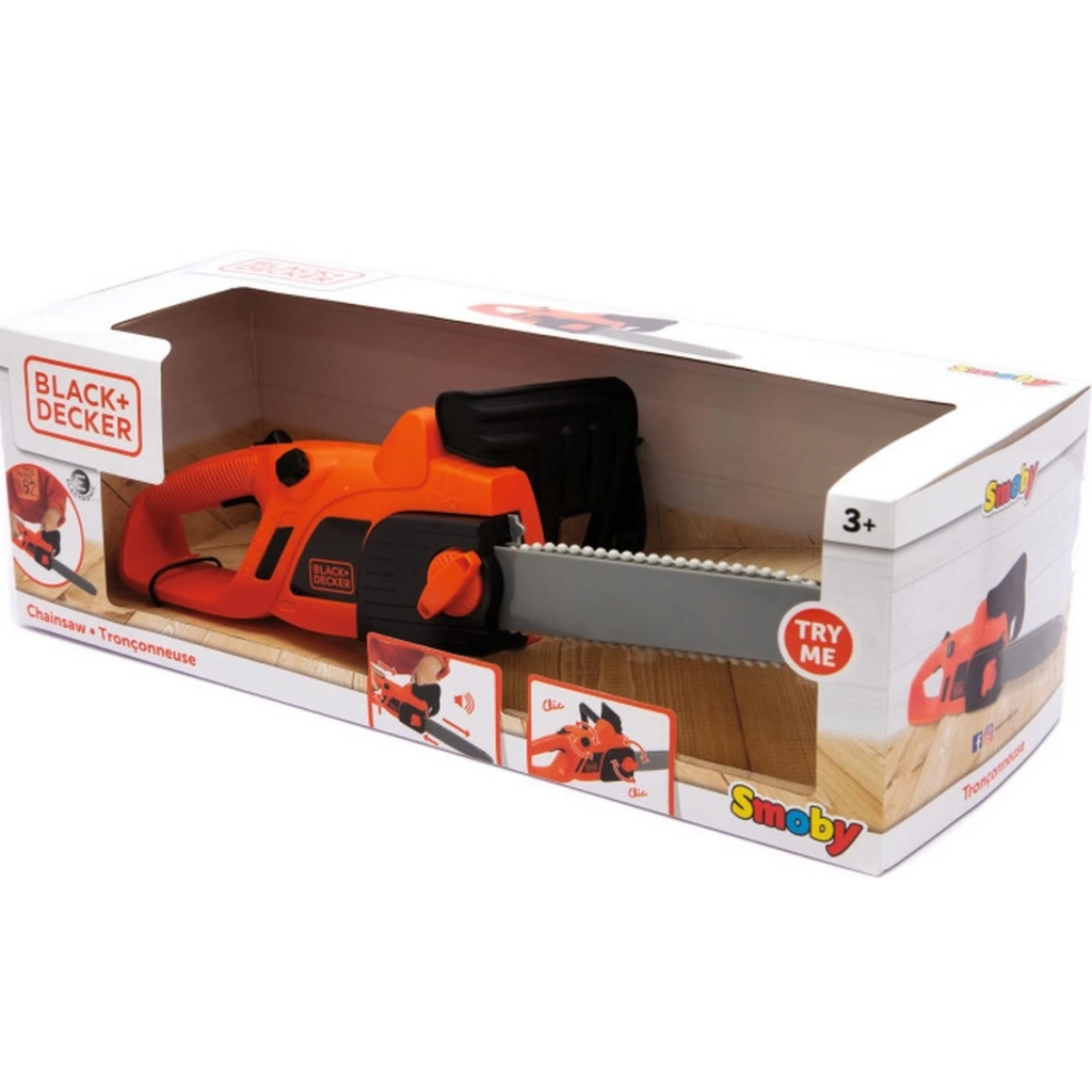 Çocuk Smoby Black & Decker Motorlu Testere 360920 - Görsel 2