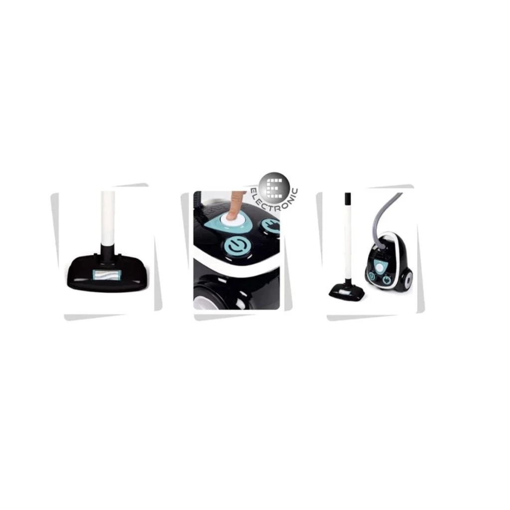 Çocuk Eğitici Oyuncak Elektrikli Süpürge – Sesli ve Gerçekçi Temizlik Seti - Görsel 3