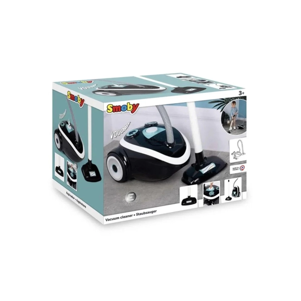 Çocuk Eğitici Oyuncak Elektrikli Süpürge – Sesli ve Gerçekçi Temizlik Seti - Görsel 5