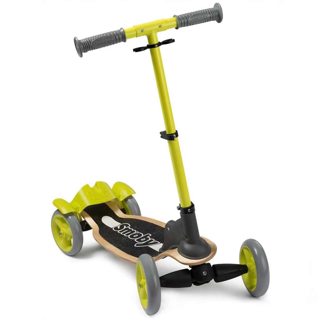 Çocuk Smoby S-Cruiser Ahşap 4 Tekerlekli Scooter 7600750700 - Görsel 2