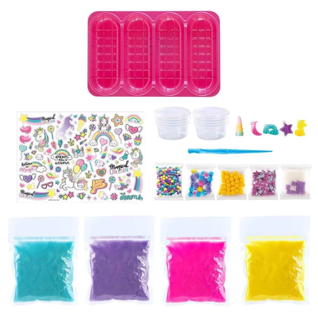 Eğitici Oyuncak Unicorn Slime Kutusu Zeka ve Eğlenceli Aktivite Seti - Görsel 3