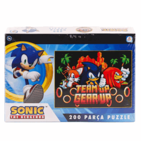 Çocuk SO0053 Sonic 200 Parça Puzzle -Laçokids
